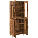  Highboard 2 kom. Staro drvo 69,5 x 34 x 180 cm Slike