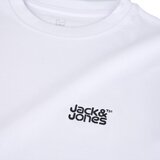 Jack & Jones Majice s kratkimi rokavi JJECOLTON TEE SS CREW NECK Bela | Shoptok.si