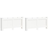  Pokrovi za radijator 2 kom bijeli 172 x 19 x 81,5 cm MDF | shoptok.hr
