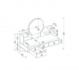 Hanah home Stol, Polina - White | shoptok.hr
