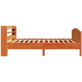  Okvir kreveta bez madraca voštano smeđi 100x200 cm od borovine | shoptok.hr