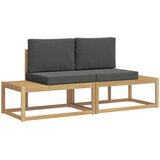  Set vanjskih sofa 2 kom. Prirodna | shoptok.hr