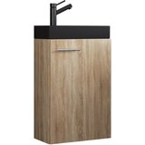 MID.YOU kombiniran umivalnik slito, hrast sonoma | Shoptok.si