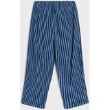 Sinsay Pamučne muslin hlače na pruge | shoptok.hr