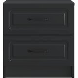  Noćni ormar 2 pcs Crna 43 x 34,5 x 44,5 cm Konstruirano drvo | shoptok.hr