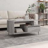  Stolić za kavu boja sivog hrasta 90x49x45 cm konstruirano drvo | shoptok.hr