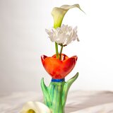 DOIY Vaza Cvet, mala, zelena i crvena, | ePonuda.com
