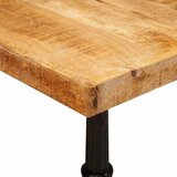 Bistro Stol Smeđa 50 x 50 x 76 cm Čvrsto drvo manga | shoptok.hr