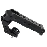 Universal Camera Cage Top Handle with ARRI Locating Pins and Silicone Grip - Black, (5000166169)