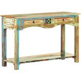  Konzolna mizica 120x40x75 cm trden predelan les | Shoptok.si