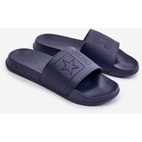 Big Star Lightweight men's slippers with logo navy | shoptok.hr