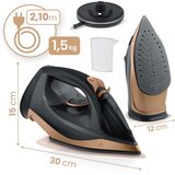 Berdsen bežično parno glačalo snage 2600 W s keramičkim premazom | shoptok.hr