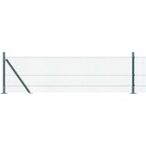 varjena žična ograja z 13 robnimi nosilci Zelena 0.6x100 m Jeklo | Shoptok.si