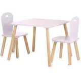 set i stolice Pink