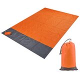 Smania prijenosna prostirka za plažu RelaxNow - Narančasta vodootporna (200 × 210 cm) Cijene
