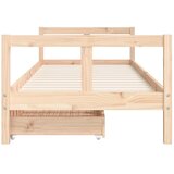  Okvir za dječji krevet s ladicama 80 x 200 cm masivna borovina | shoptok.hr