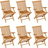  7-dijelni vrtni blagovaonski set od masivne tikovine | shoptok.hr
