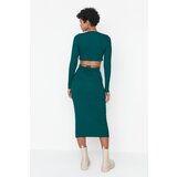 Trendyol Green Tie Detailed Knitwear Bottom-Top Set | ePonuda.com