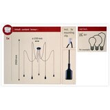 PAULMANN 50389 - Luster na sajli NEORDIC 5xE27/20W/230V pauk | Eponuda.com