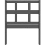  Uzglavlje za krevet sivo 95 5 x 4 x 100 cm od masivne borovine | shoptok.hr