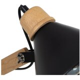 Ixia Crna/u prirodnoj boji stolna lampa s metalnim sjenilom (visina 55 cm) – | shoptok.hr