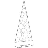 vidaXL Metalno ukrasno božićno drvce crno 210 cm | shoptok.hr