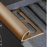 Gromet pvc završna lajsna za keramiku-zatvorena 10mm, 2,7m braon | Eponuda.com