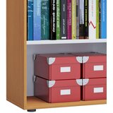 P & B PISARNIŠKI REGAL 70/105/37 cm barve bukve | Shoptok.si