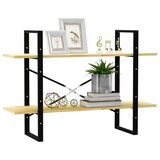 vidaXL ormarić za knjige s 2 razine 100 x 30 x 70 cm od borovine | shoptok.hr