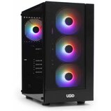  Kućište UGD HAMMER 3313 Midi Tower/ATX/bez napajanja/crna Cene