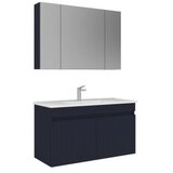 Hanah home Kupatilski ormarić sa umivaonikom i ogledalom (2 komada) Tivoli 100 699 | Eponuda.com
