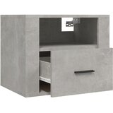  Zidni noćni ormarići 2 kom siva boja betona 50x36x40 cm | Eponuda.com