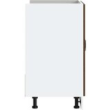 vidaXL Osnovna omarica za umivalnik Kalmar rjavi hrast 80x46x81,5 cm | Shoptok.si