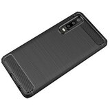 Nillkin silikonski ovitek za huawei P30 - mat carbon črn Cene