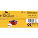  KABL-AUDIO-2X2.50 Kabl za zvucnike, mikrofon, napajanje, 2x2.5mm crno/crveni 100m | ePonuda.com