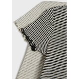 Sinsay Pamučne majice s dekorativnim volanima 2 pack | shoptok.hr