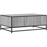  Stolić za kavu siva boja hrasta 90x57x35 cm od drva i metala | shoptok.hr