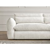 Bobochic Paris Bijela sofa od šenila 276 cm Neil – | shoptok.hr