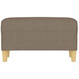  Klupa smeđesiva 70 x 35 x 41 cm od tkanine | shoptok.hr