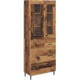  Highboard 2 kom. Staro drvo 69,5 x 34 x 180 cm | shoptok.hr