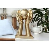 Aberto Design dekorativna figura CY0469, 18x10x34 cm, zlatna boja | ePonuda.com