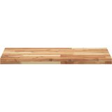 Stolna ploča 160x40x4 cm pravokutna od masivnog drva bagrema | shoptok.hr
