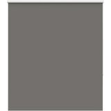 vidaXL Rolo zavjesa Blackout siva 140x130 cm Širina tkanine 136,6 cm | shoptok.hr