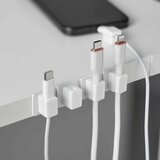 YAMAZAKI Beli kovinski organizatorji v kompletu 5 ks za kable Smart – | Shoptok.si