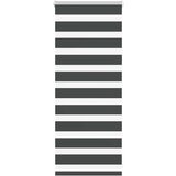 vidaXL idaXL Zebra senčilo črna 60x100 cm tkanina širina 55,9 cm poliester Cene