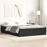  Okvir za krevet crni 120 x 200 cm | shoptok.hr
