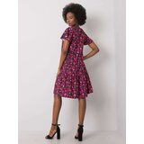 RUE PARIS Dress-WN-SK-842-1.25P-black-pink | ePonuda.com