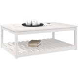  Vrtni stol bijeli 121x82,5x45 cm od masivne borovine | Eponuda.ba