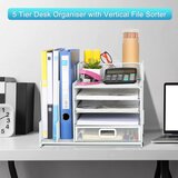TQVAI 5-nadstropni organizator za dokumente | Shoptok.si
