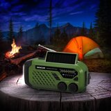 Sencor Kamperski radio sa LED svetiljkom 5V/2000 mAh IPX4 zelena | Eponuda.com